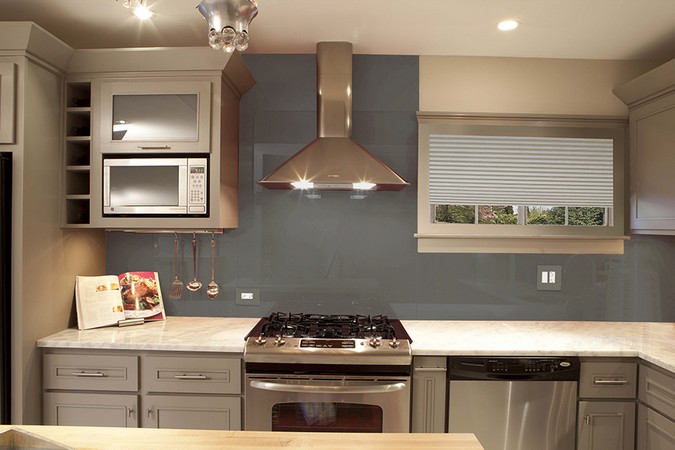 Shadow Grey Backsplash