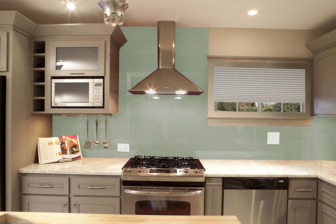 Sublime Green Backsplash