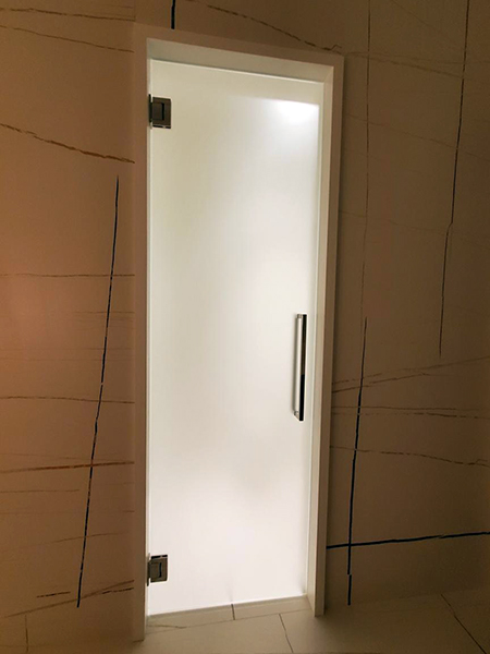 Chicago Glass Single Swing Frameless Shower Doors