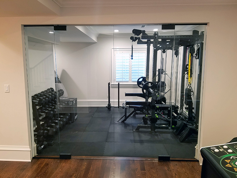 Custom Home Gym Mirrors Creative Mirror Shower Custom Home Gym Mirrors Creative, Frameless Gym Mirror Canada