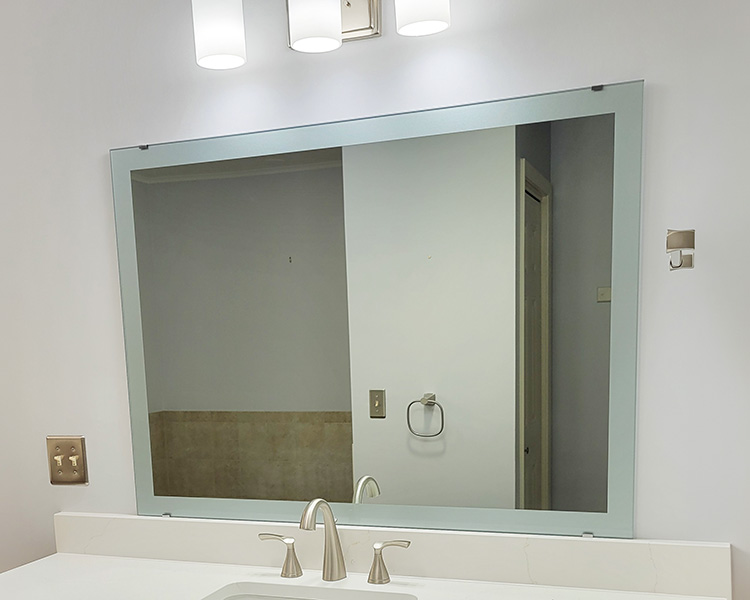 Polished Edge Custom Mirror