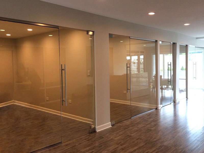 Interior Glass Doors, Walls, & Offices | Creative Mirror & Shower