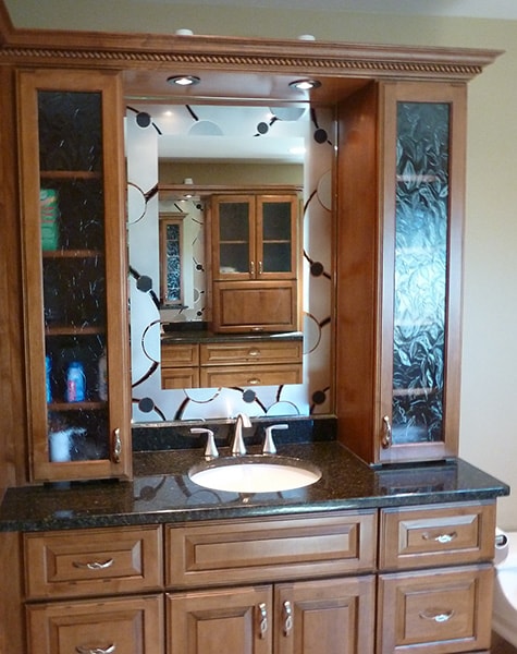 Chicago Glass Etched Custom Mirrors