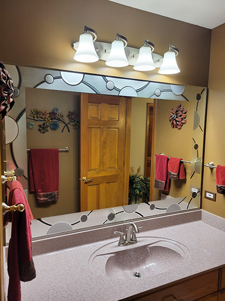 Custom Bar Mirrors  Creative Mirror & Shower