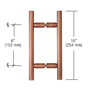 6 in. Ladder Style Back-to-Back Pull Handles 6 in. Ladder Style Back-to-Back Pull Handles