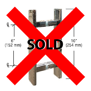 6 in. Ladder Style Back-to-Back Pull Handles 6 in. Ladder Style Back-to-Back Pull Handles