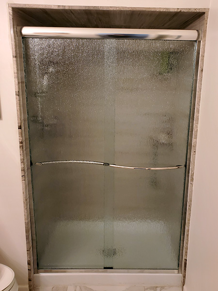Chicago Glass Creative Frameless Bypass Sliding Shower Doors
