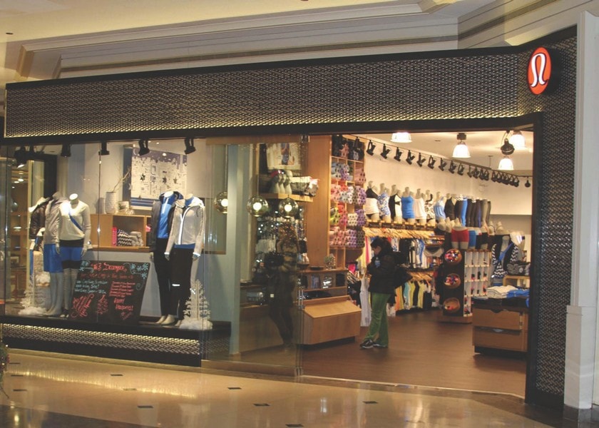 Shopping Mall Interior Glass