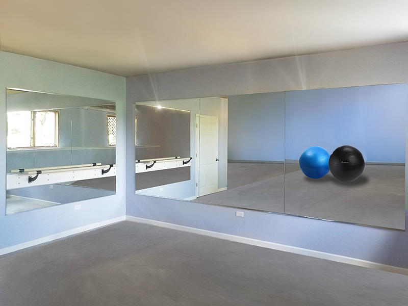 Custom Home Gym Mirrors Creative, Wall Mounted Mirrors For Gym
