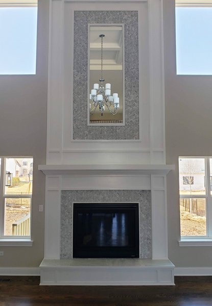 Custom Fireplace Mirrors Creative, Photos Of Mirrors Above Fireplaces