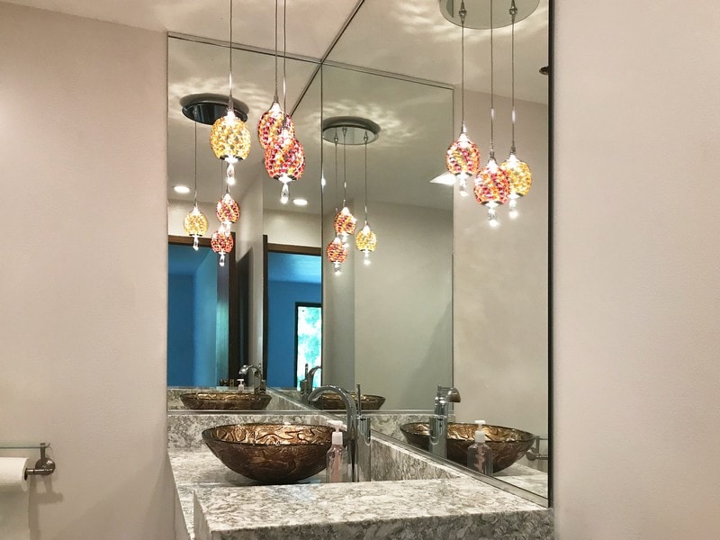 Custom Bathroom Mirrors Creative Mirror Shower