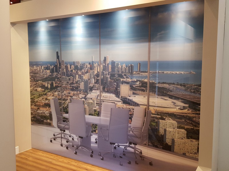 Chicago Digital Pictures Printed on Glass