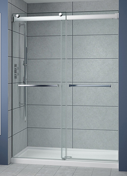 Chicago Glass Fleurco Gemini Bypass Sliding Shower Doors