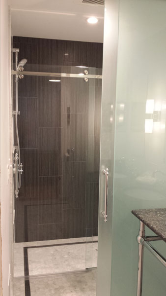 Chicago Glass Frameless Sliding Shower Doors
