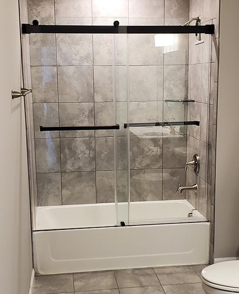 Chicago Glass Fleurco Gemini Bypass Sliding Shower Doors