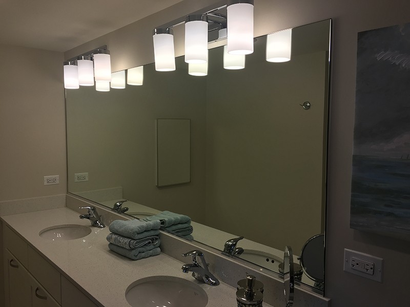 Chicago Glass Senior Assisted Living Center Shower Doors and Mirrors
