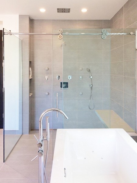 Chicago Glass Fleurco Kinetik Sliding Shower Doors
