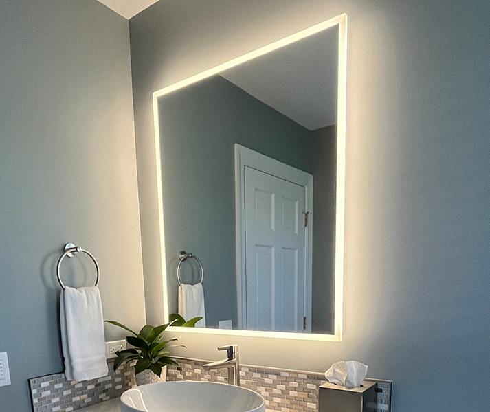 Fleurco Lighted Vanity Mirrors Creative Mirror & Shower
