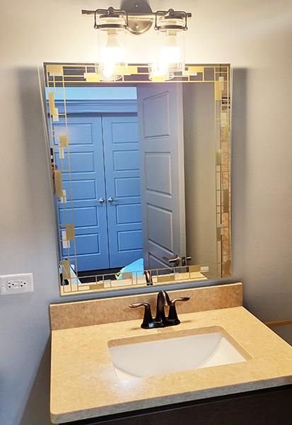 Custom Bar Mirrors  Creative Mirror & Shower