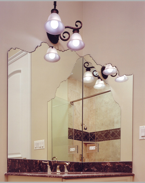 Chicago Glass Custom Sculpted Mirrors