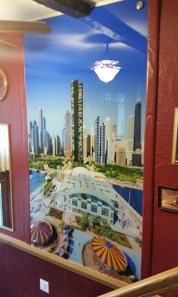 Chicago Glass Back Painted Color Commercial Interiors