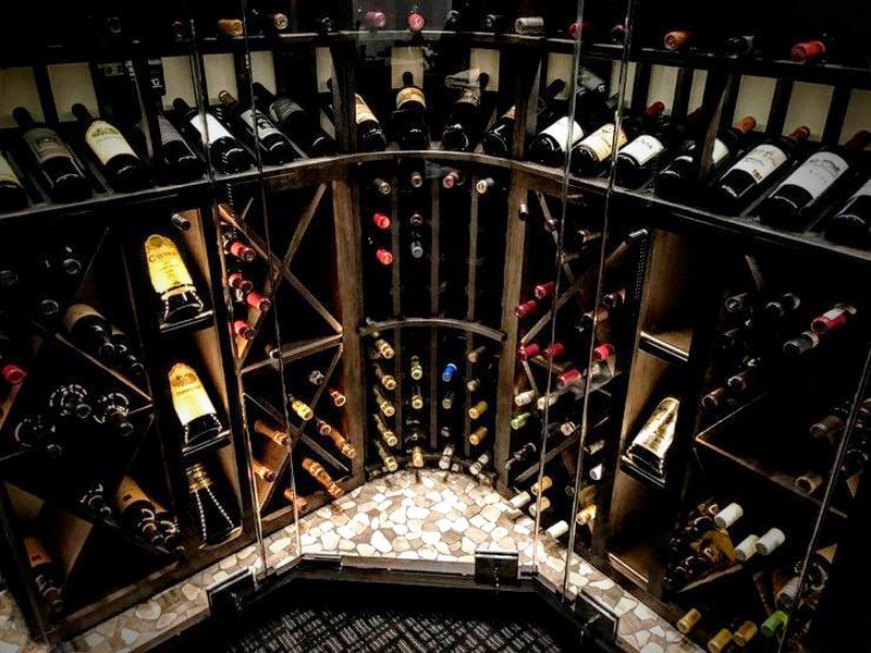 Chicago Glass Wine Cellars and Racks