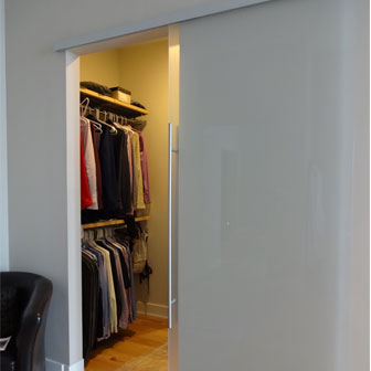 Sliding Glass Barn Closet Doors