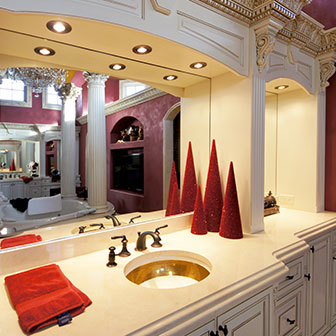 Custom Bathroom Mirrors  Creative Mirror & Shower