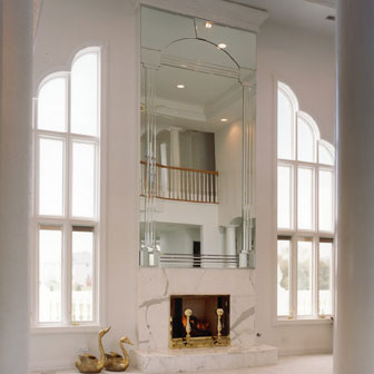 Custom Fireplace Mirrors