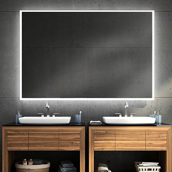 Fleurco Luna Lighted Mirrors