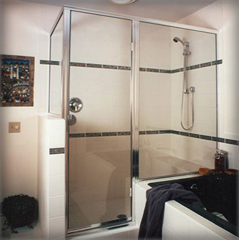 Semi-Frameless Shower Doors