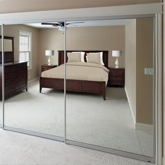 Sliding Glass & Mirrored Closet Doors | Creative Mirror & Shower