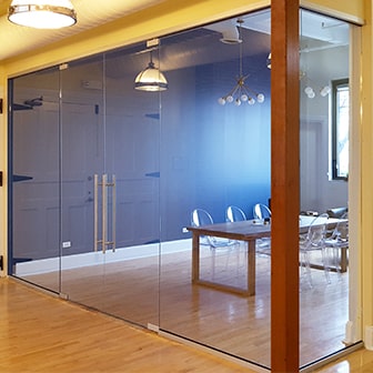 Office Entry Swing Doors